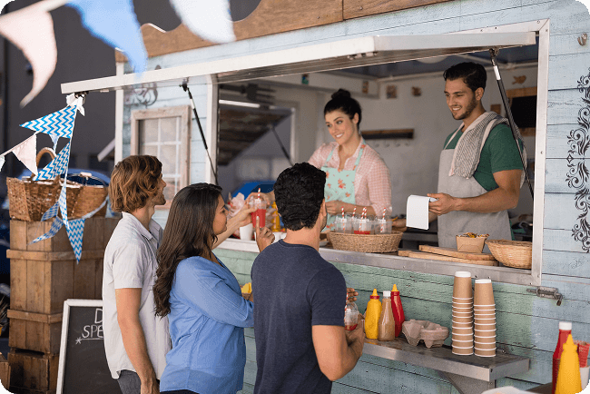 Evento con Food Truck Winky